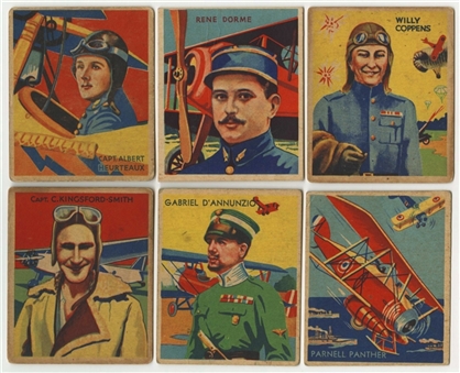 1933/34 R136 National Chicle "Sky Birds" Collection (43 Different)